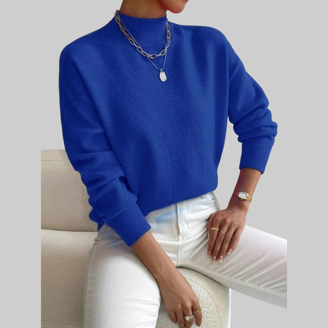 Зденка - Елегантен и удобен поло пуловер