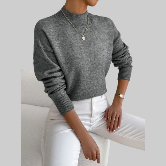 Зденка - Елегантен и удобен поло пуловер