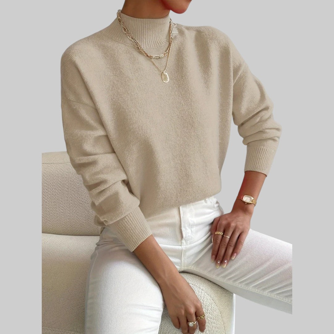 Зденка - Елегантен и удобен поло пуловер