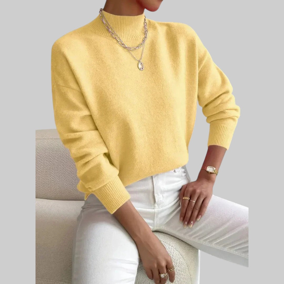 Зденка - Елегантен и удобен поло пуловер