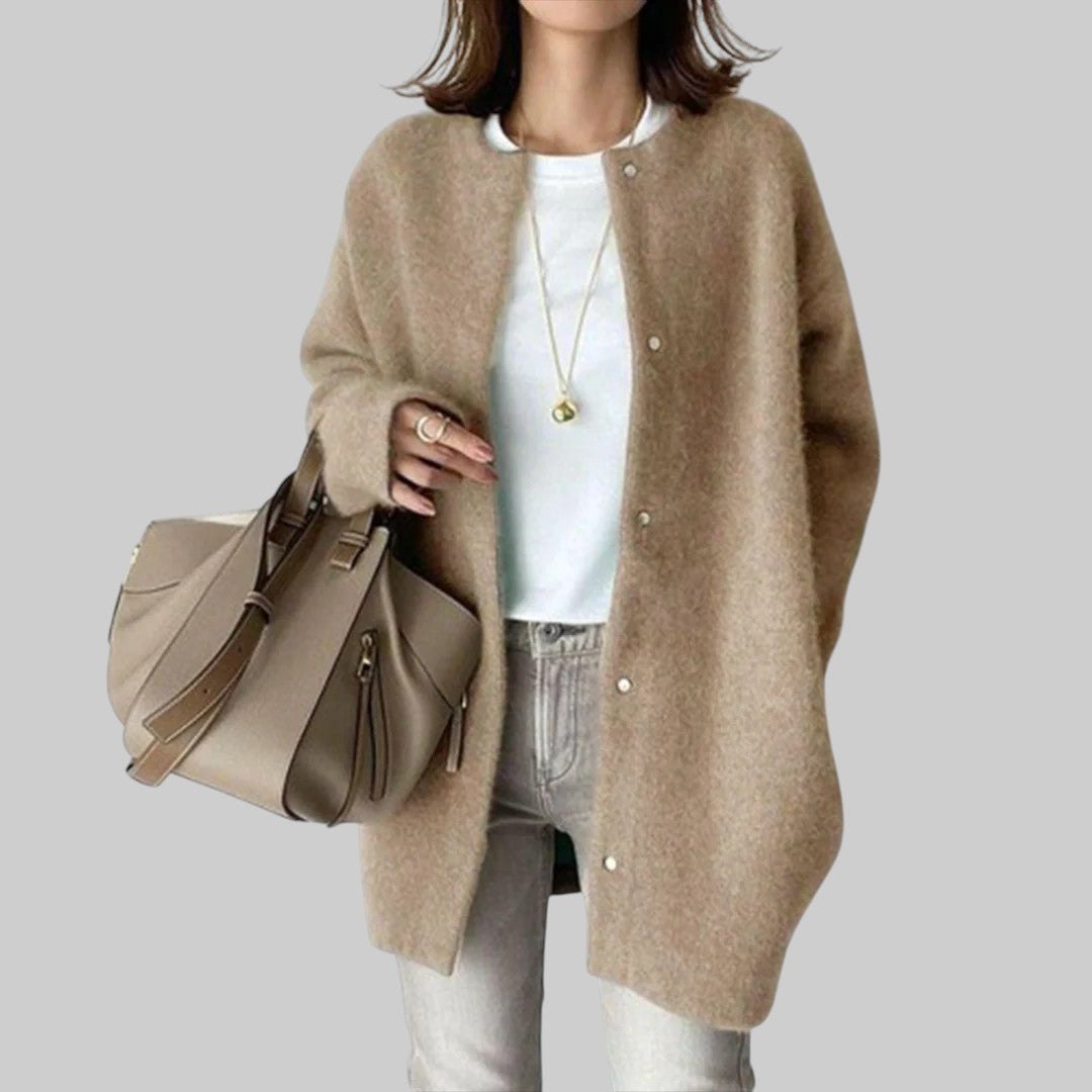 Светла - Елегантен многопластов кардиган