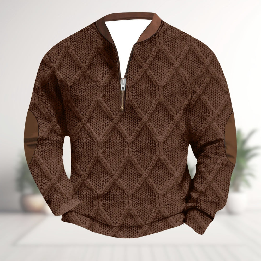 Guliano™ | Sweatshirt mit Reißverschluss