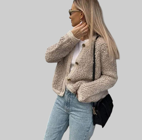 Силвия - Модерна дамска риза в стил Teddy