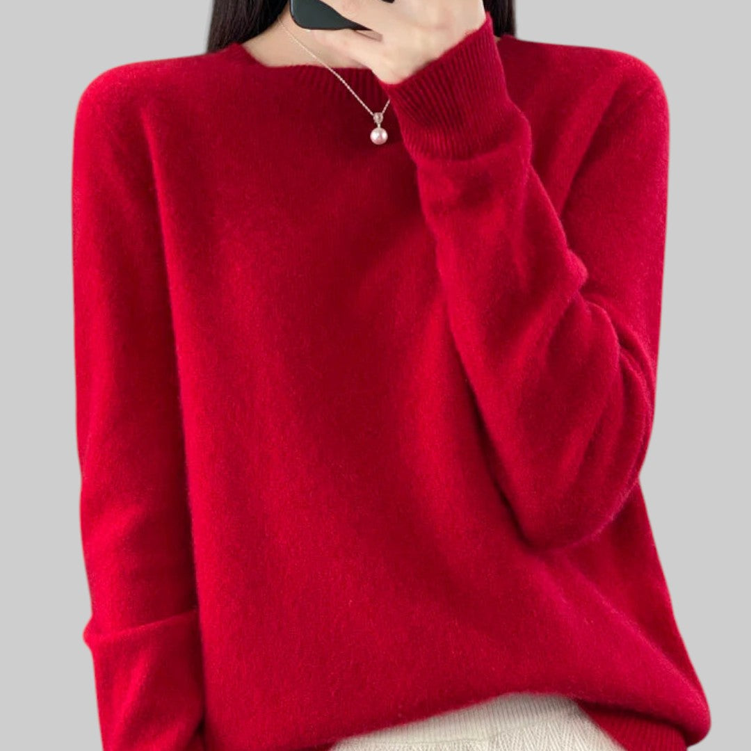 Любика | Топъл пуловер за студени дни