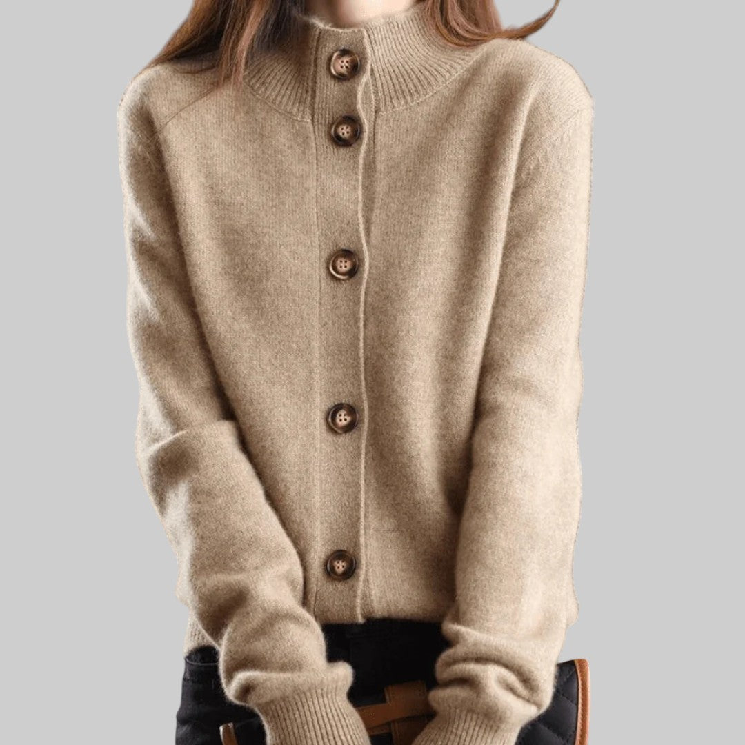 Людмила – Кашмирена плетена жилетка