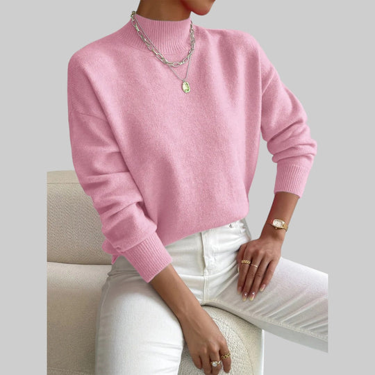 Зденка - Елегантен и удобен поло пуловер