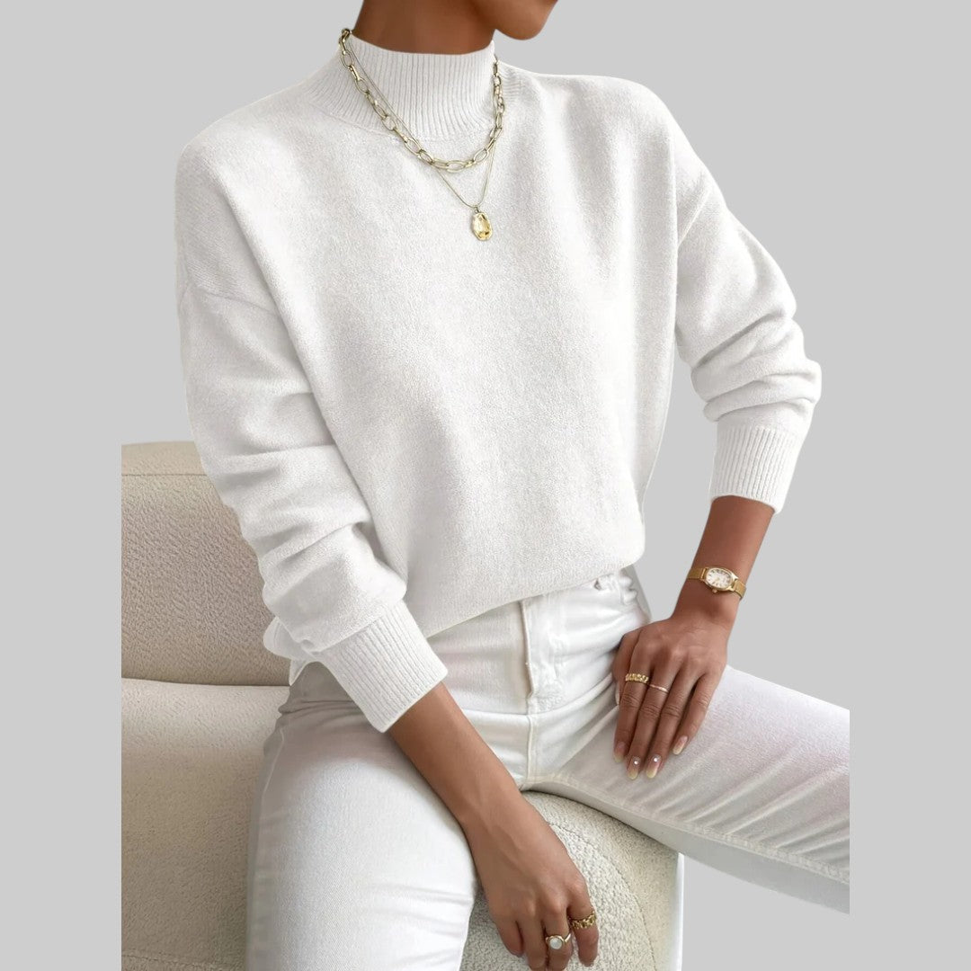 Зденка - Елегантен и удобен поло пуловер