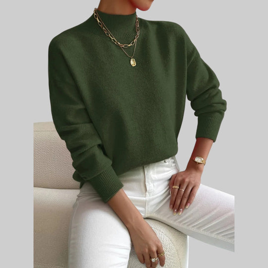 Зденка - Елегантен и удобен поло пуловер